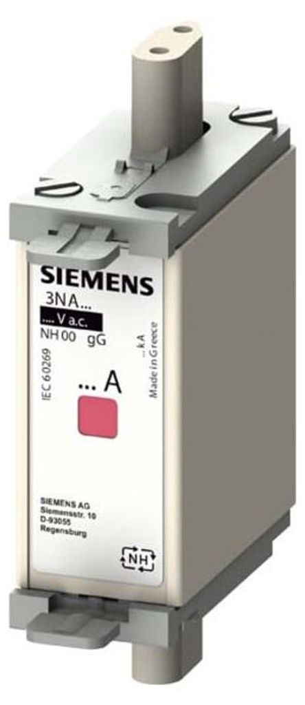 Siemens NH-Sicherung NH000 100A gG 500Vac/250Vdc