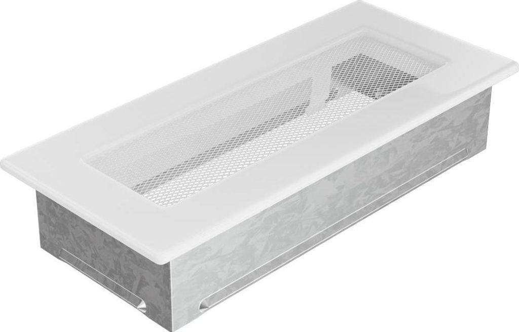 Lüftungsabdeckung 11x24 weiß
