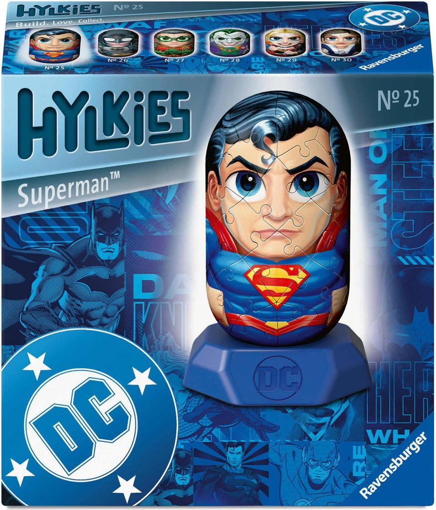 RAVENSBURGER 3D-Puzzle Hyllies: DC: Superman 54 Puzzles