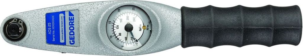 GEDORE ADS 25 Drehmomentschlüssel mit Schleppzeiger 5-25 Nm, 7651550