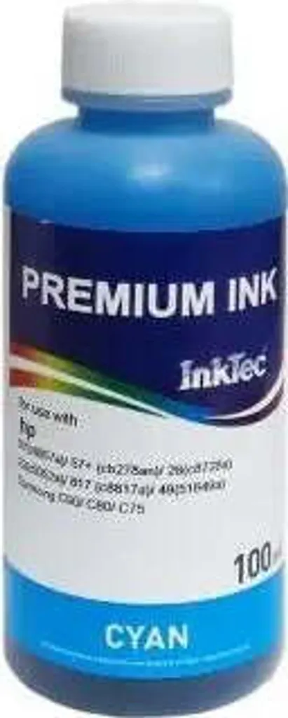 Inchiostro InkTec Ciano 100ml per HP C6657 C8728A 51649 - Alta Resa