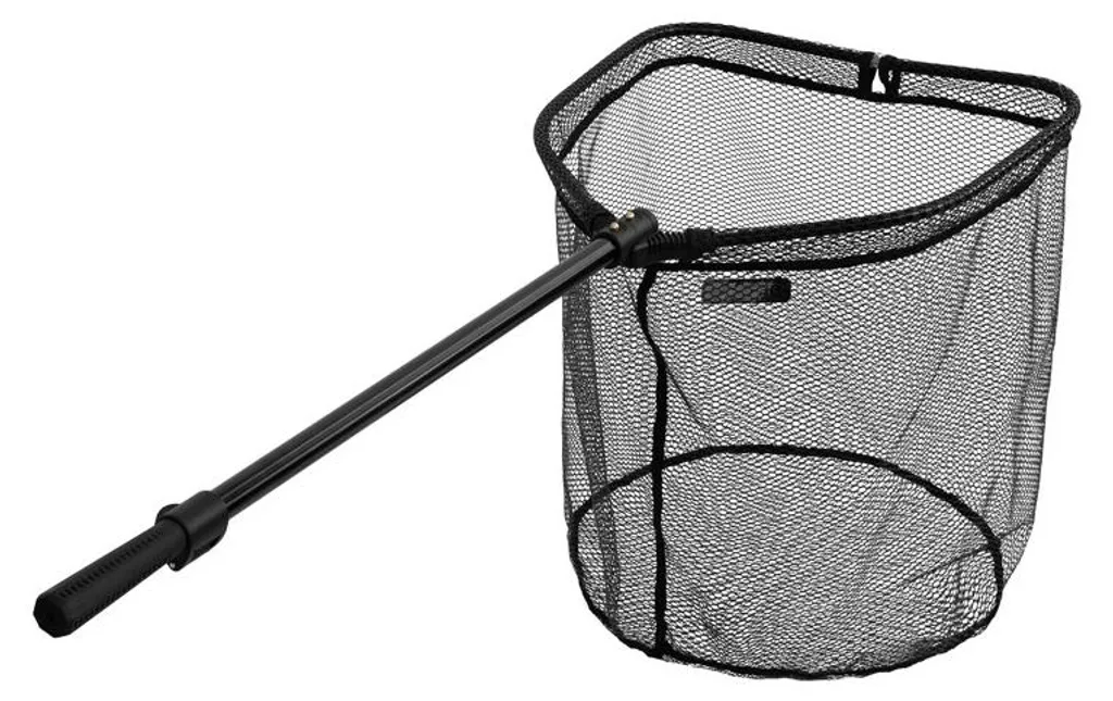 Grande Épuisette Pliable 190 cm Delphin Halfer pour Pêche en Rivage