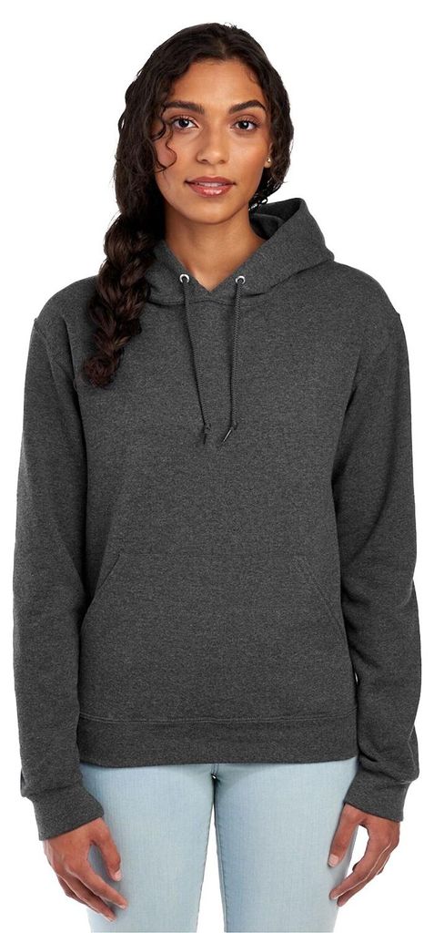 Jerzees - Kapuzenpullover für Herren/Damen Uni FK2559 (M) (Black Heather)