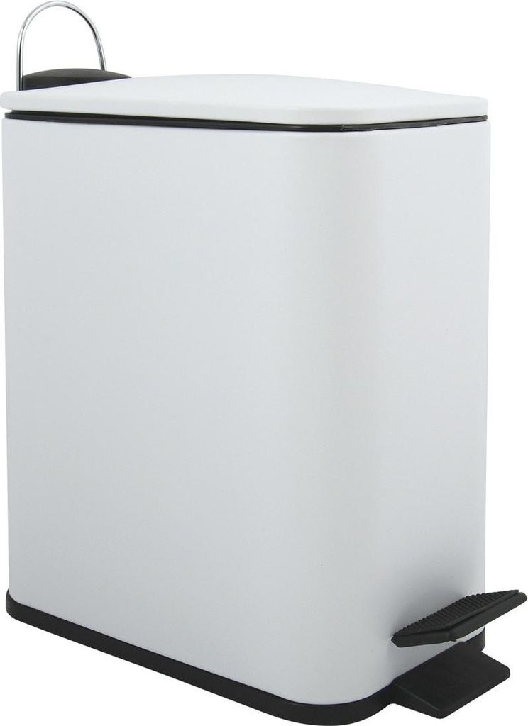 Spirella Treteimer Paris - weis - 5L - Metall - 28 x 14 x Produktbild 