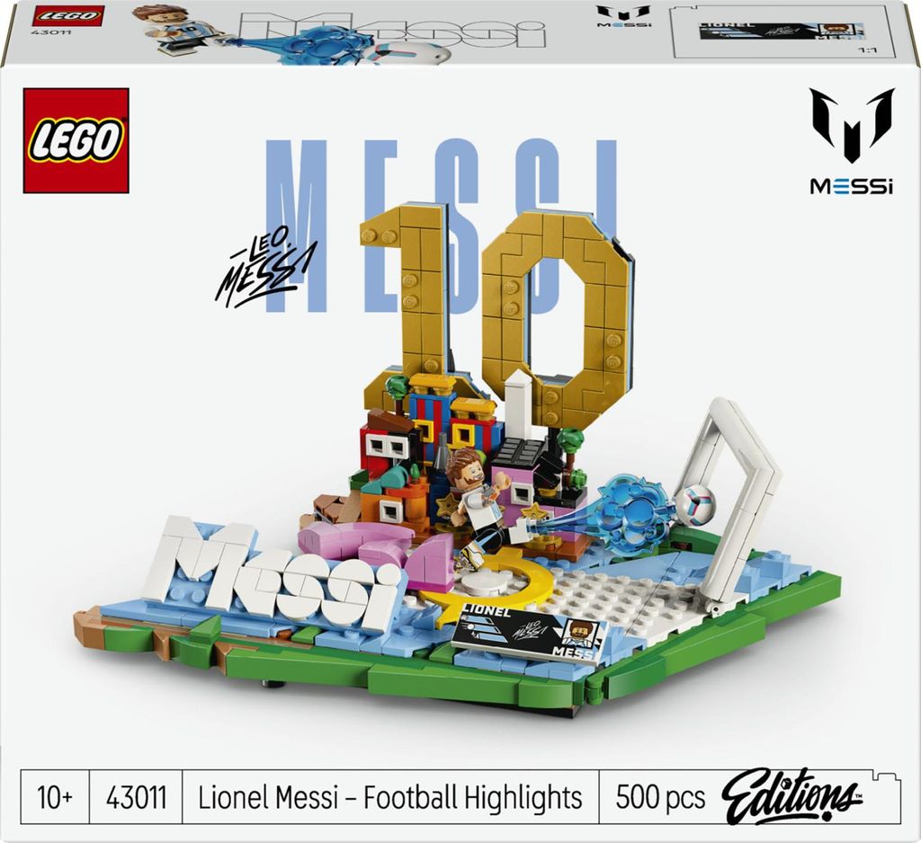 Lego Editions 43011 Lionel Messi – Highlights Calcistici, Immagine del prodotto 