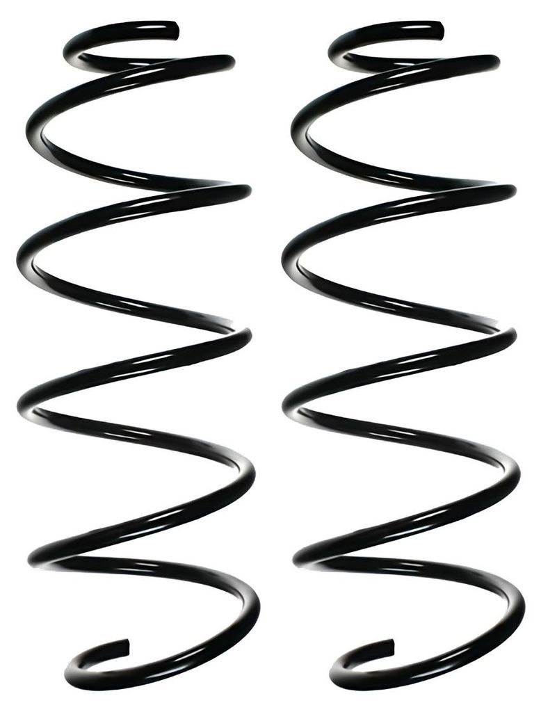 Fahrwerksfedern-Set Vorderachse Schraubenfeder Ø148mm SPIDAN für u.a. MERCEDES