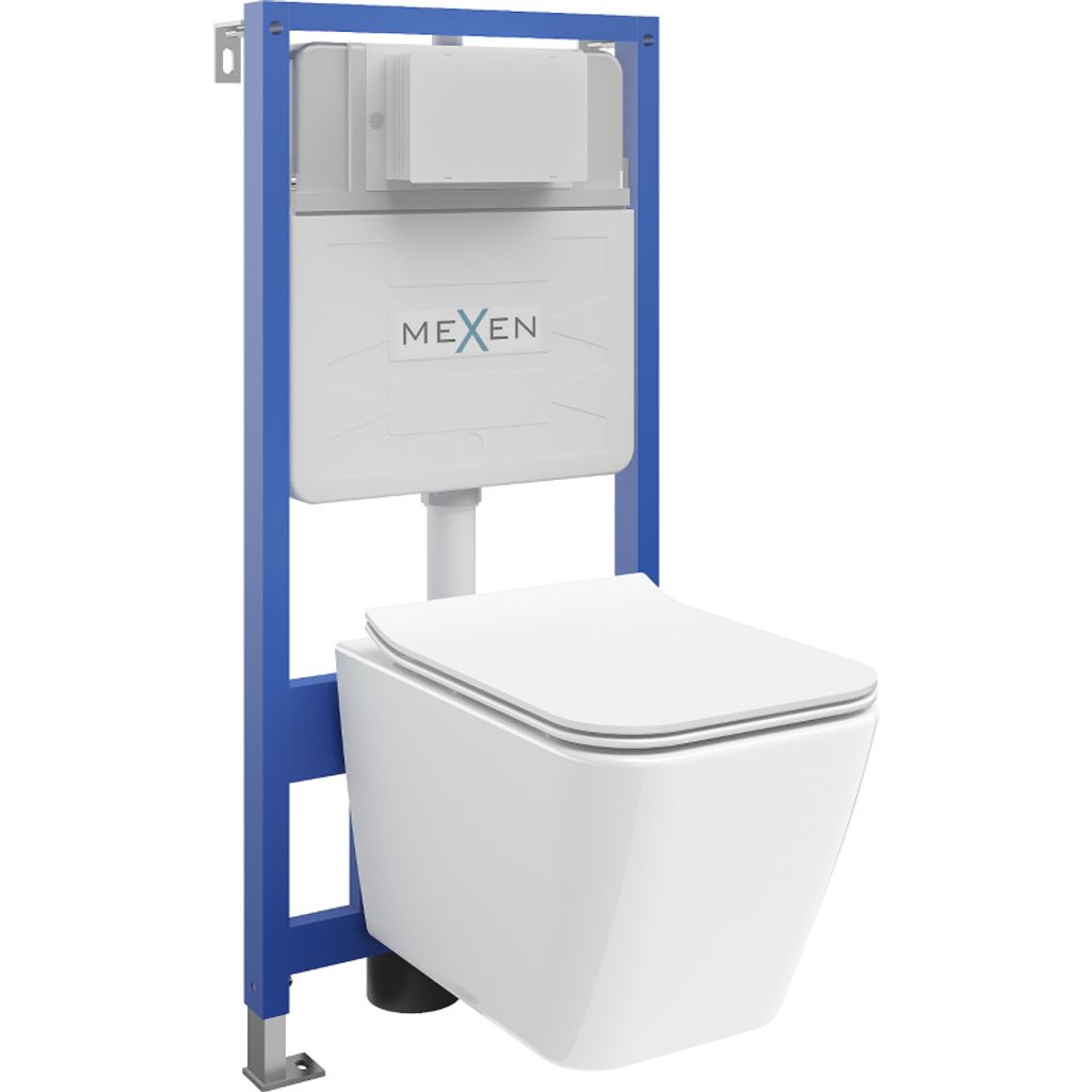 Mexen zestaw podtynkowy WC stelaż Fenix Slim z miską WC Zdjęcie produktu 