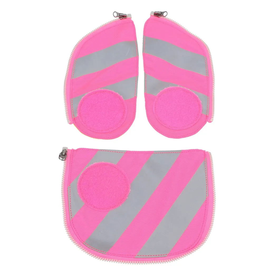 Ergobag Zip Set Rosa Multicolore: Personalizza e Proteggi lo Zaino - 9