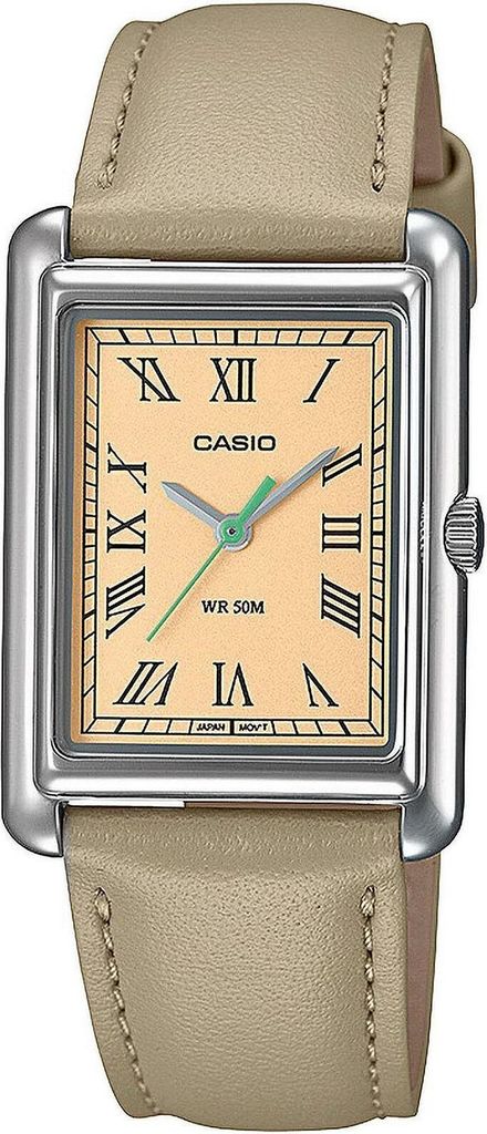 Casio Damenuhr Armbanduhr Lederarmband LTP-B165L-5BVEF