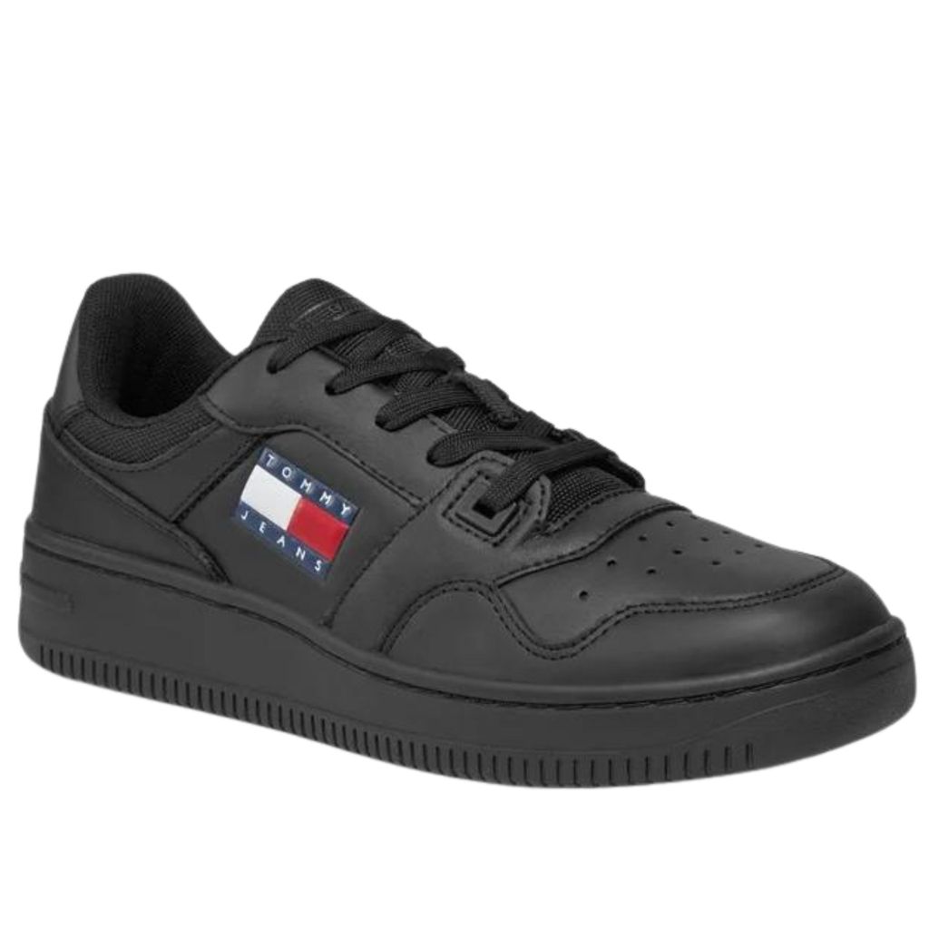 Tommy Hilfiger Retro Basket Ess chaussures femme noir r. 37 Image du produit 
