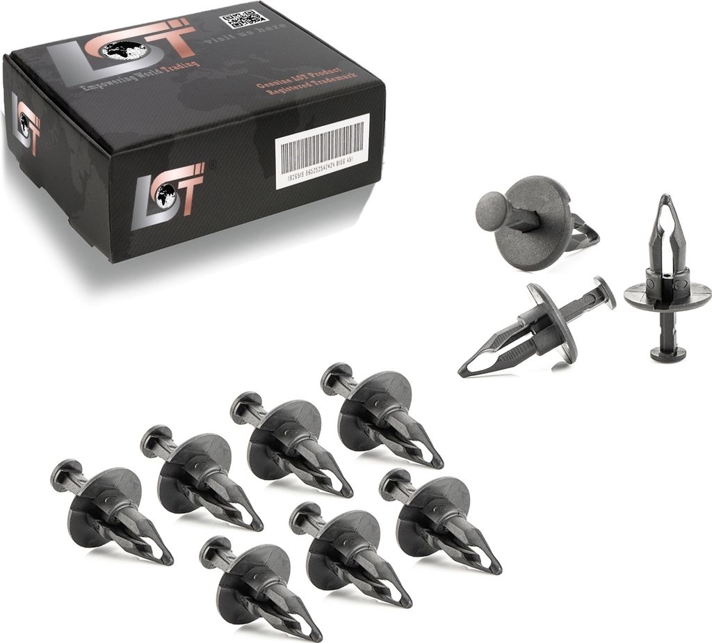 10x Kühlergrillträger Schloßträger Befestigung Clips für CADILLAC Fleetwood