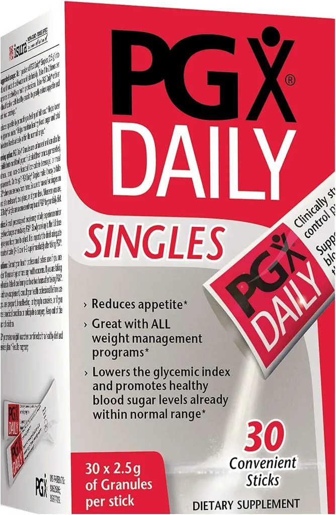 Natural Factors PGX Daily Singles 30 Sachets - Complément Fibres Naturelles