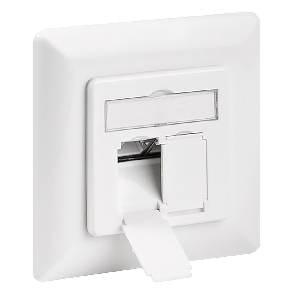 Gniazdo sieciowe, podtynkowe, CAT 6, 2x RJ45 Zdjęcie produktu 