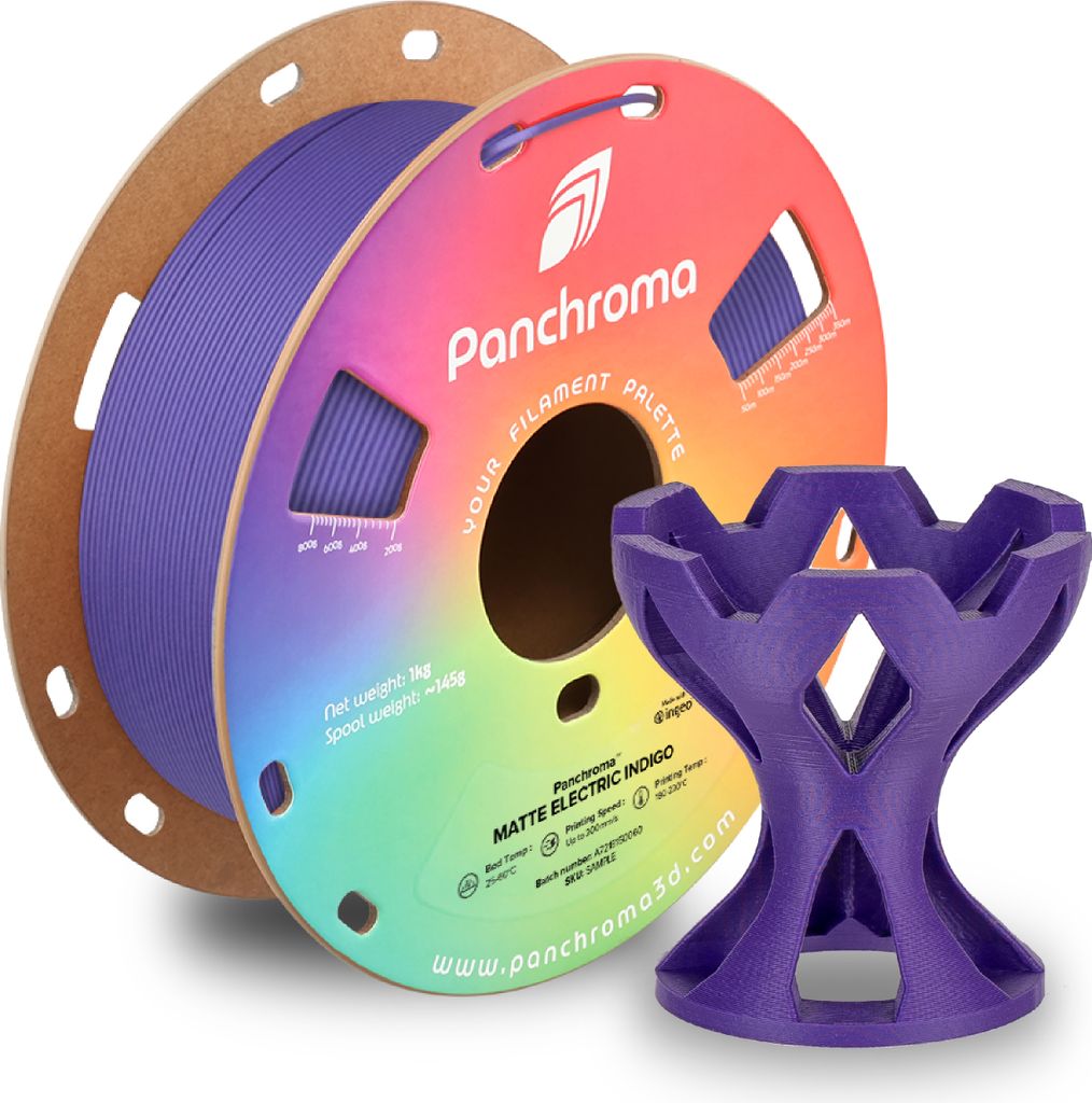 Panchroma™ PLA Matte, Couleur:Electric Indigo, Taille du Image du produit 