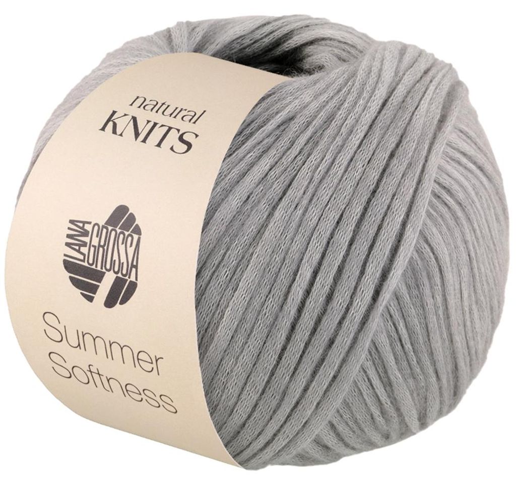 Lana Grossa - Summer Softness 0018 hellgrau Produktbild 