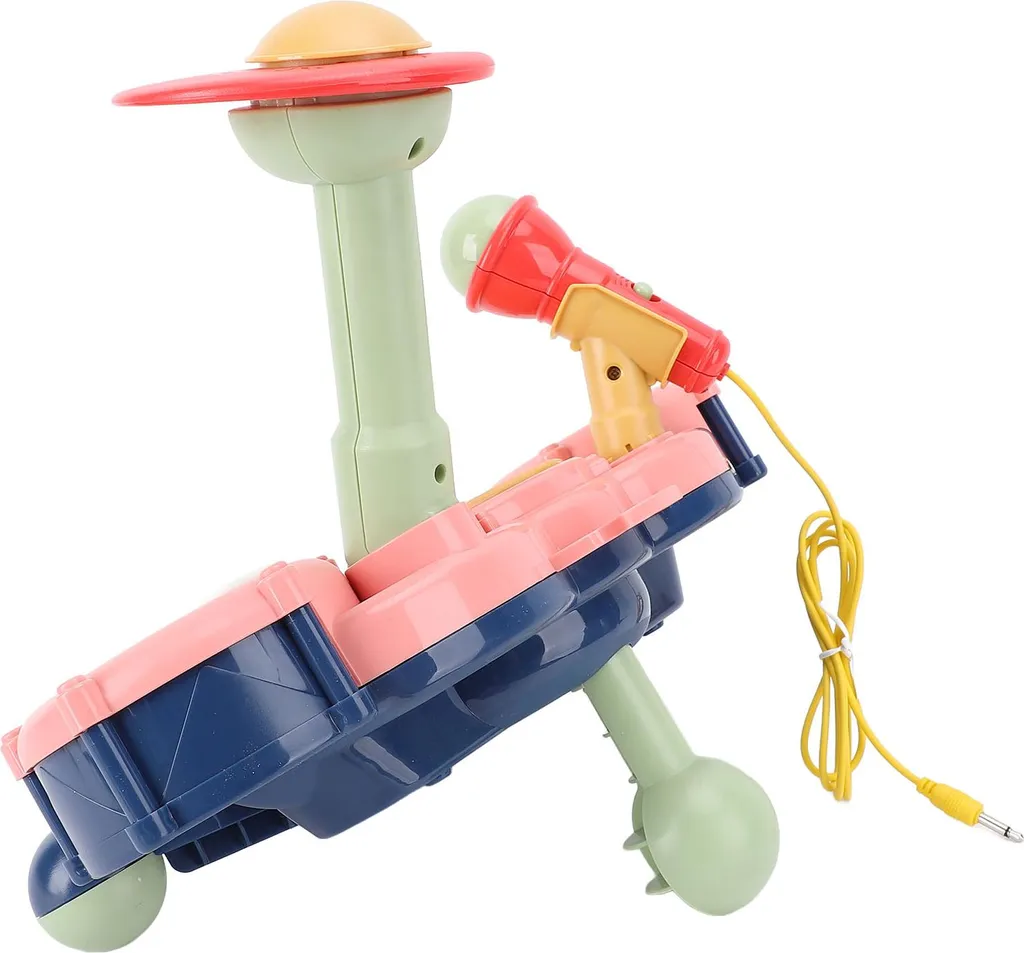 Batterie Éducative pour Enfants - Jouet Musical Extérieur et Intérieur J-01