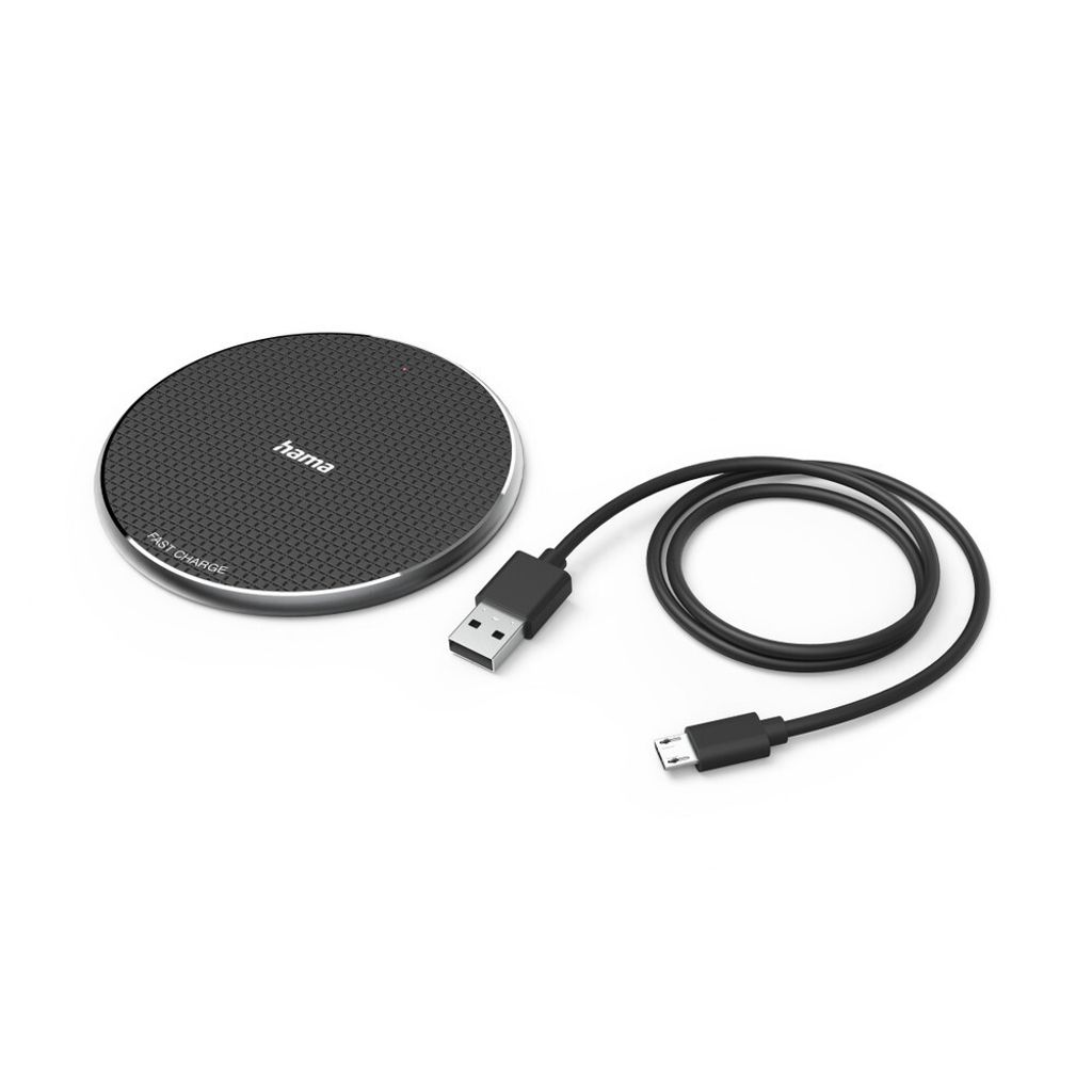 Hama QI-FC10 - Indoor - USB - Kabelloses Aufladen - 1 m - Zdjęcie produktu 