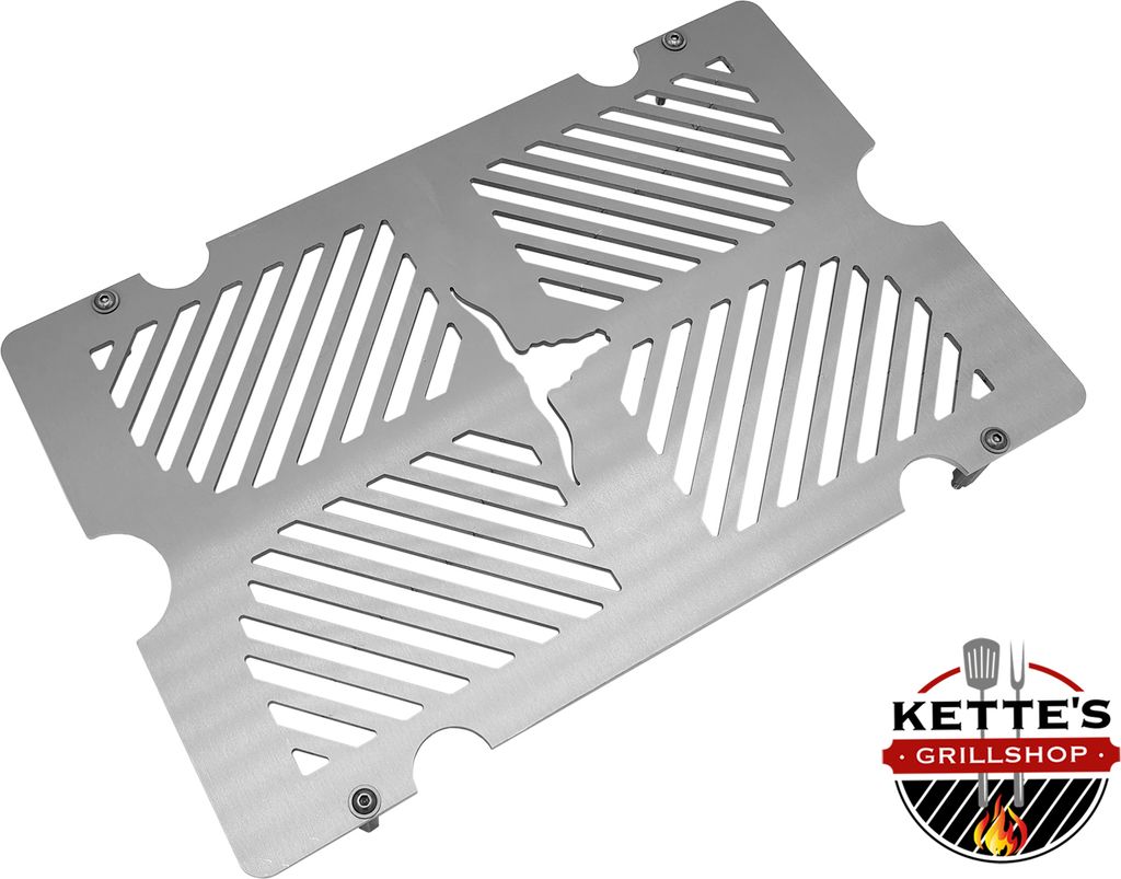 Edelstahl Grillrost passend für Sizzle Zone in 6mm Edelstahl kompatibel mit Napoleon Gasgrills