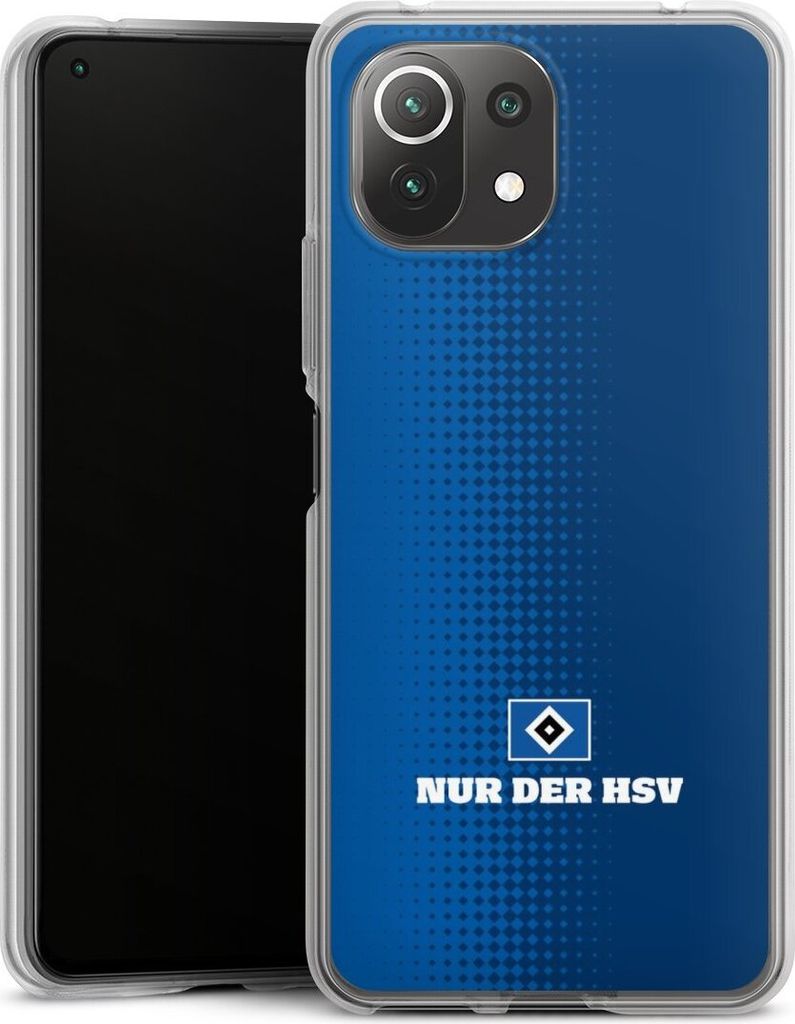 DeinDesign Handyhülle für Xiaomi Mi 11 Lite 5G NE Silikon Hülle Case Smartphone Schutzhülle HSV Logo Offizielles Lizenzprodukt