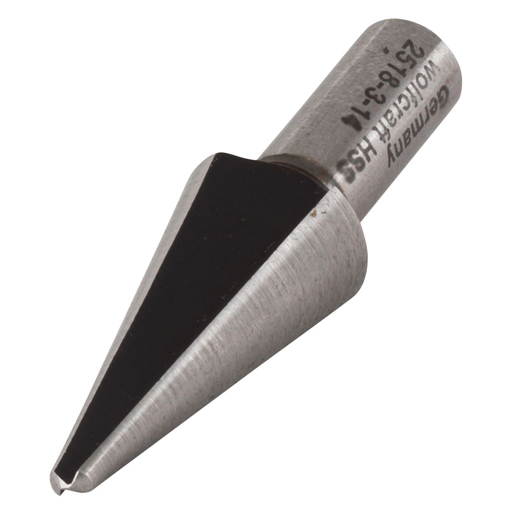 wolfcraft 1 HSS-Lochfräser, Schaft 8 mm Ø 3 - 13,5