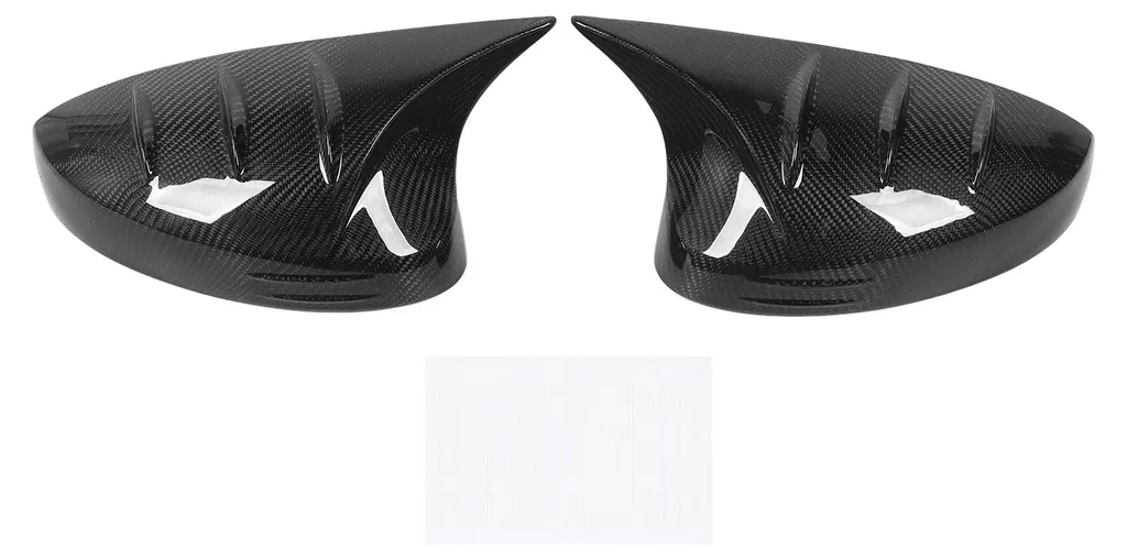 Caches de rétroviseurs latéraux Honda Civic 2022-2024 look carbone noir