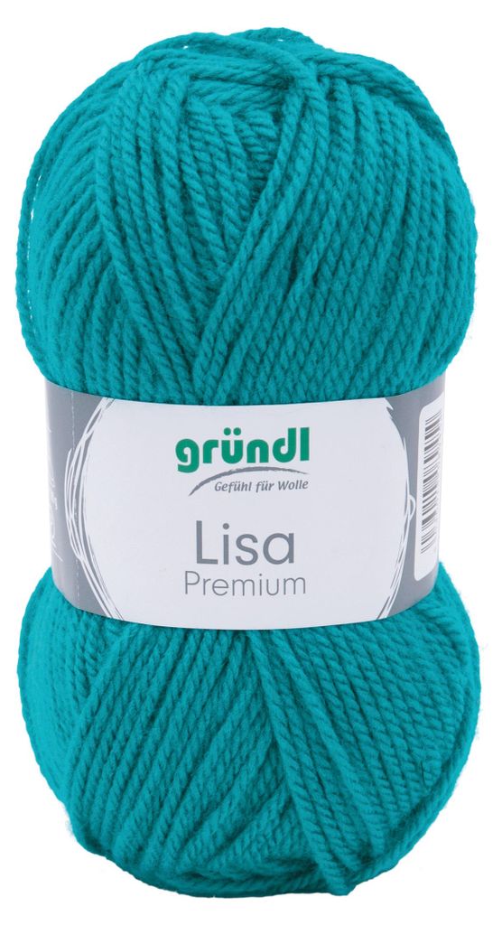Wolle Lisa, 50g, 133m Petrol Produktbild 