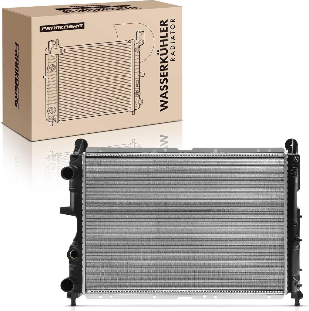 Frankberg 1x Kühler Wasserkühler Motorkühler für Fiat Coupe Lancia Dedra Delta