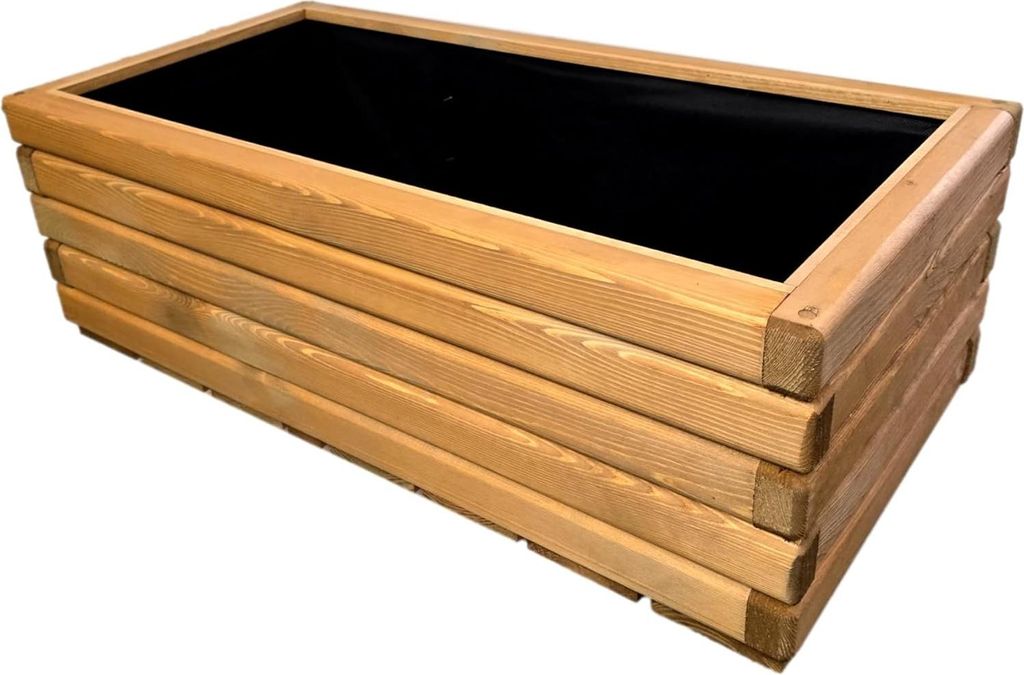 HolzGarden Fioriera in Legno Massello Impregnato con Immagine del prodotto 