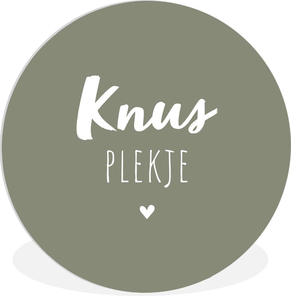 MuchoWow Rundes Wandbild - Runde Bilder Sprichwörter - Gemütlicher Ort - Text - Sommer Ø 30 cm Kreis Wanddekoration Kunststoff - Wandkreis - W...
