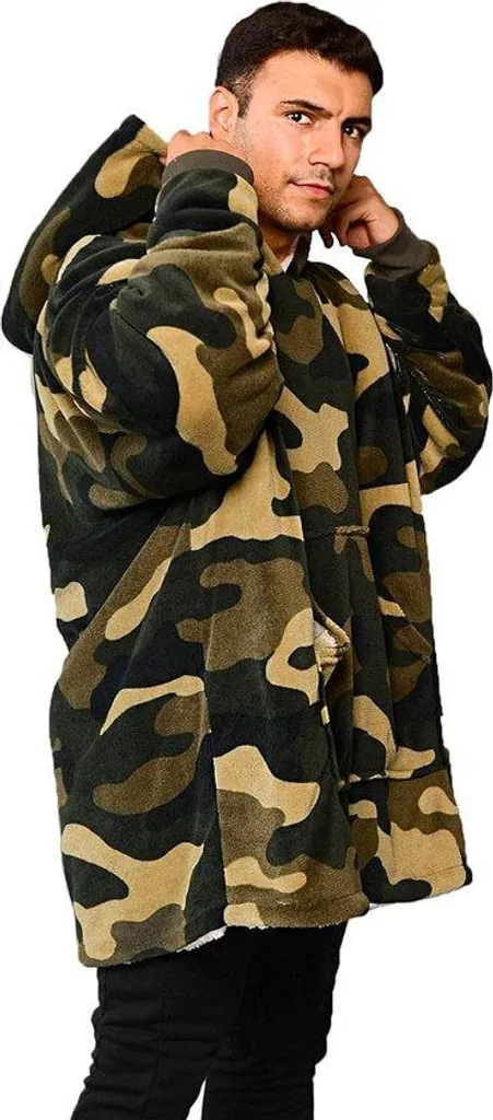 Plaid polaire Sherpa réversible - Grande couverture chaude pour adulte