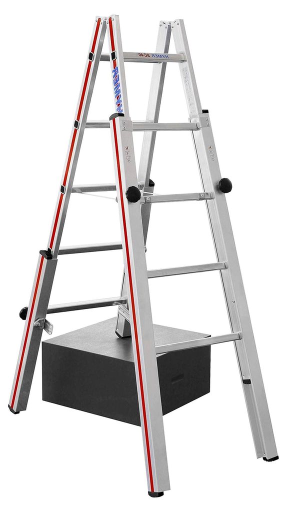 Treppenstehleiter, 2x5 Sprossen