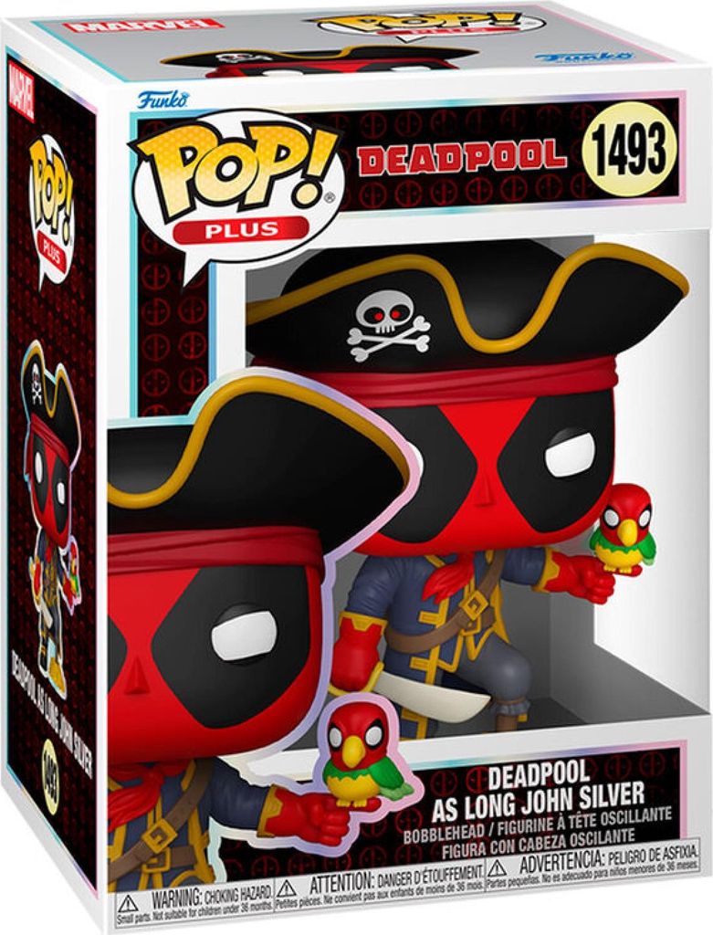 Funko POP Deadpool 1493 Deadpool as Long John Silver Zdjęcie produktu 