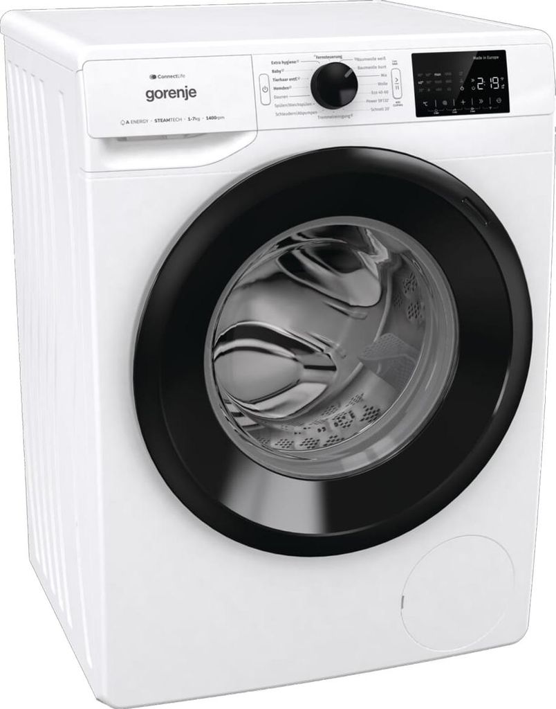 Gorenje WPNEI74A1TS Waschmaschine, 7 kg Fassungsvermögen, Produktbild 
