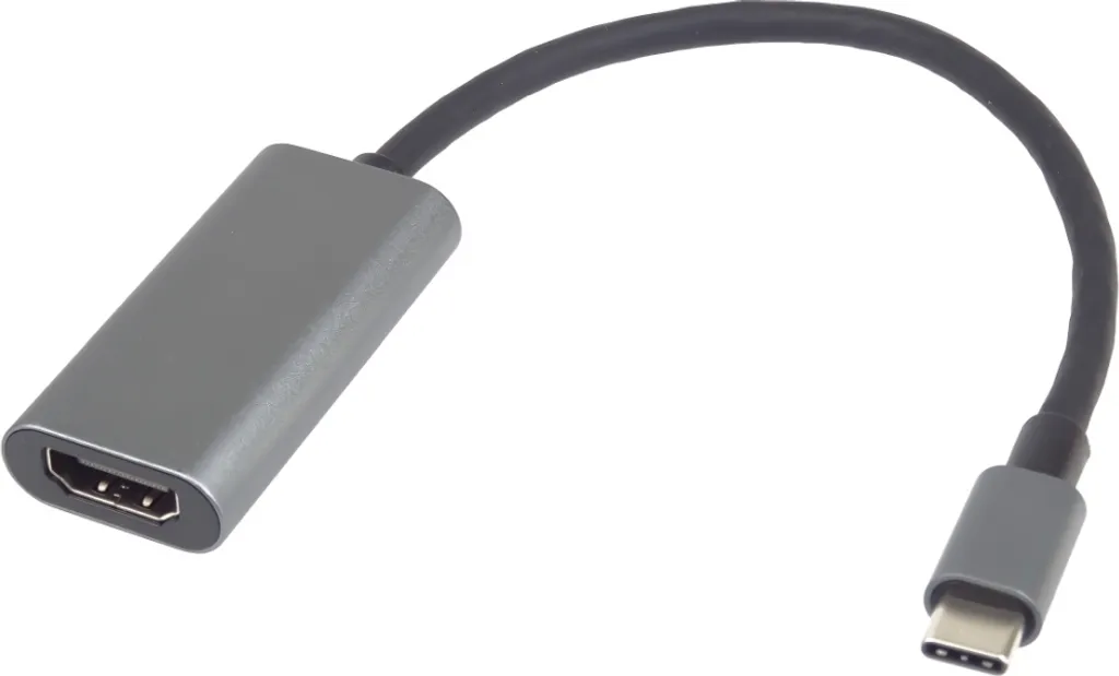 Adattatore USB-C a HDMI 4K PremiumCord - Case Alluminio dissipante