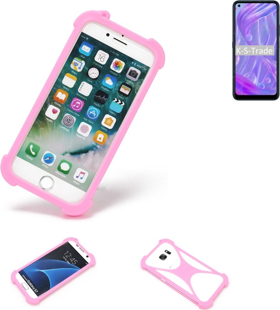 K-S-Trade Handy Hülle kompatibel mit HiSense Infinity H50 Lite Schutz Hülle Bumper Silikon Schutz Hülle Cover Case Silikoncase Silikonbumper TPU