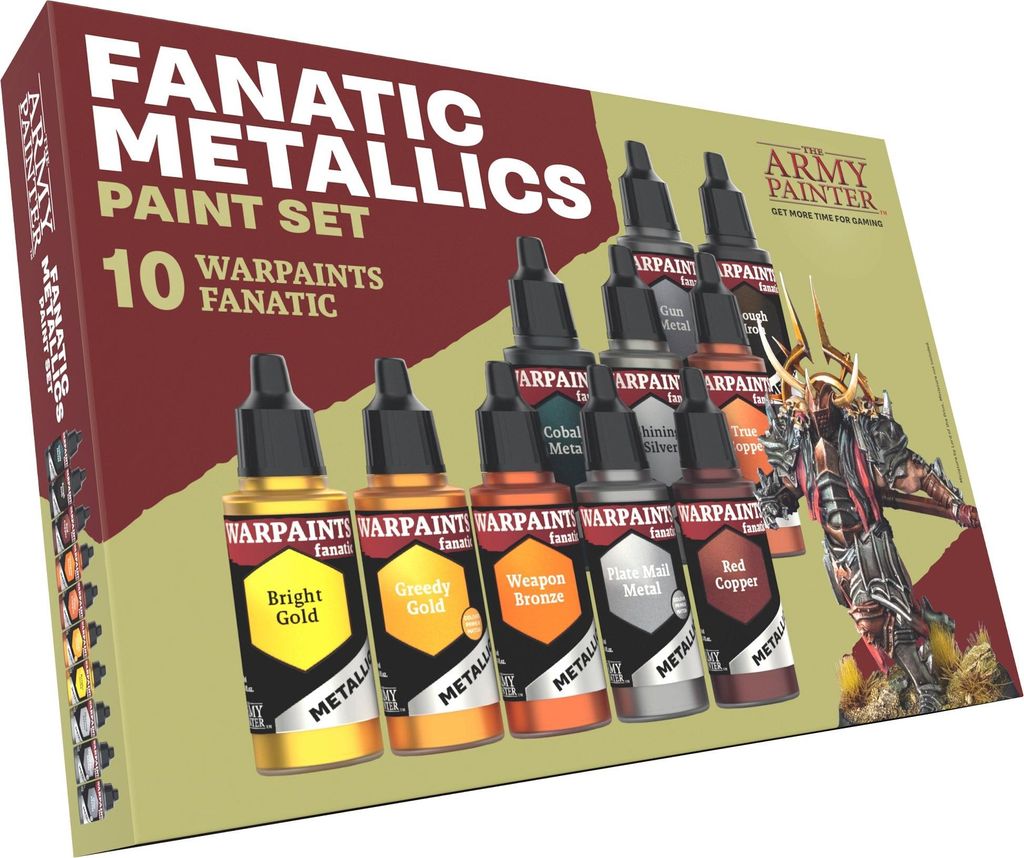 The Army Painter – Warpaints Fanatic: Metallic-Set Produktbild 