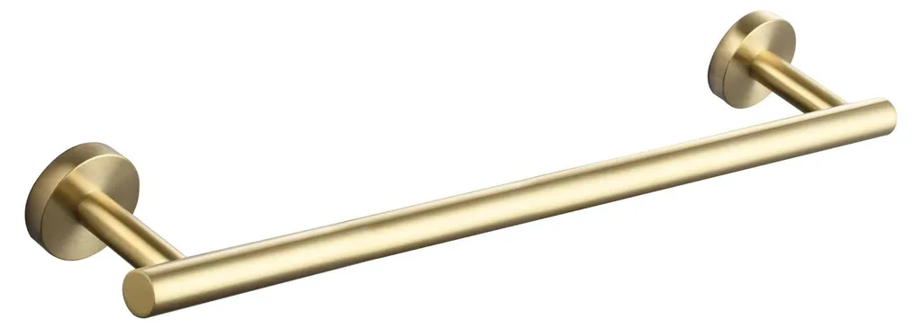 Porte-serviettes or brossé 60 cm acier inoxydable anti-corrosion