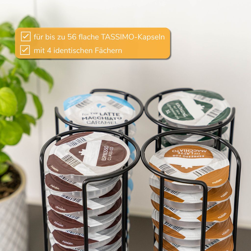 bremermann Kapselständer drehbar für 56 TASSIMO Kapseln, Produktbild 4
