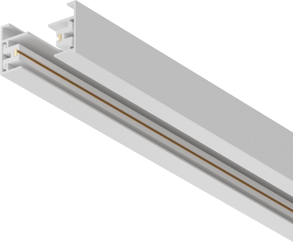 Maytoni Moderne Aufbau-/Aufhängestromschiene Busbar trunkings Unity in Weiß aus Aluminium für Küche, Schlafzimmer, Wohnzimmer, Esszimmer, Lobby