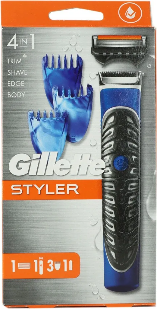 Gillette Fusion Proglide Styler Tondeuse 3-en-1 Rasoir et Styliseur