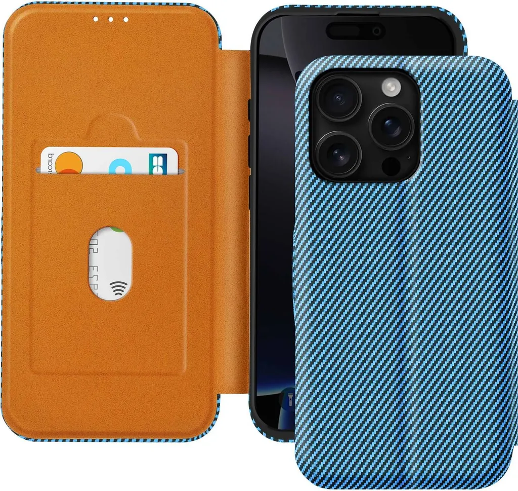 Cover iPhone 16 Pro Max Avizar Blu Carbonio: Recensione e Funzioni
