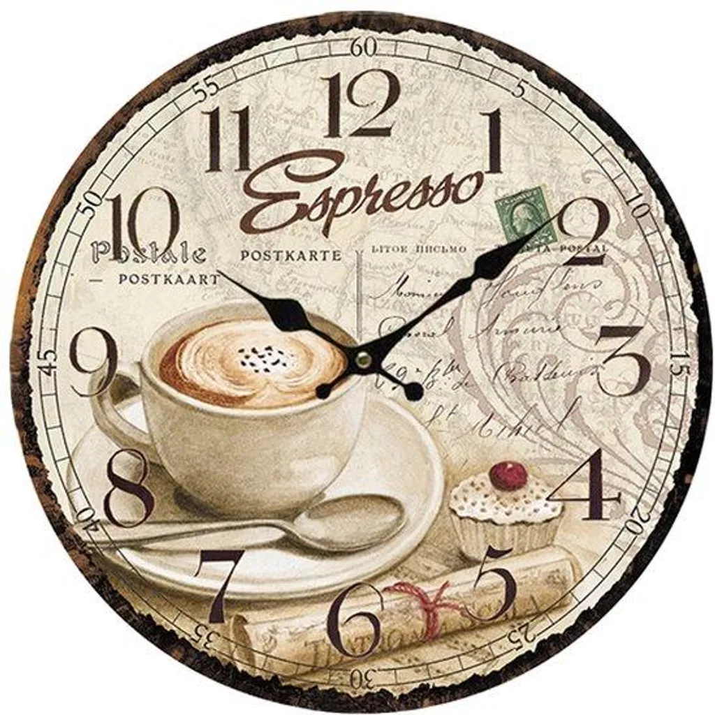 Horloge murale bois 30 cm lisible et silencieuse, finie les retards