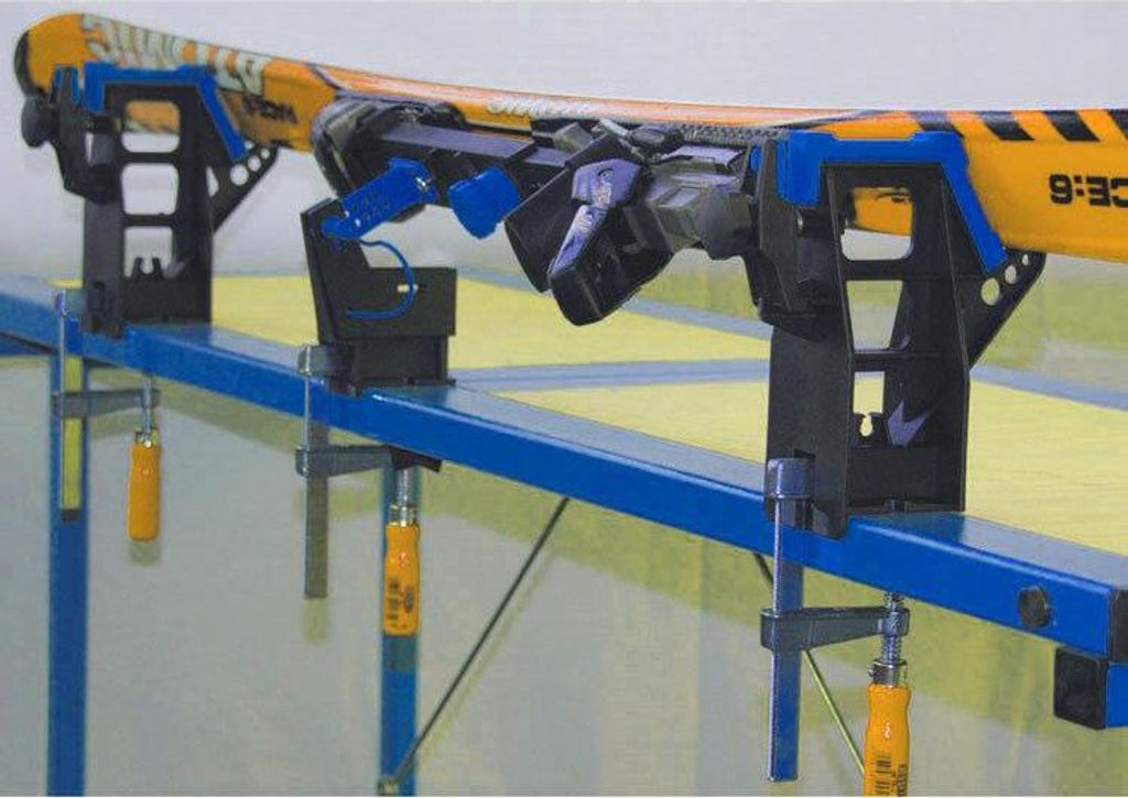 SkinStar Multifix Skispanner Ski Vice All-In-One Profi Skihalterung