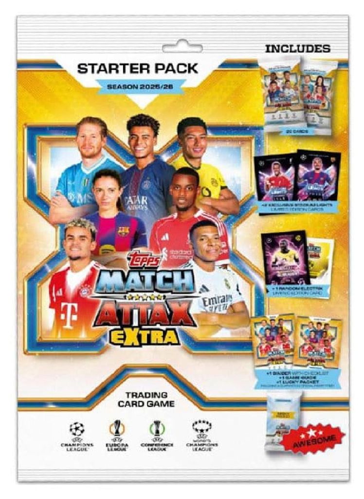 UEFA Champions League Match Attax Extra 2025/26 Starter-Set