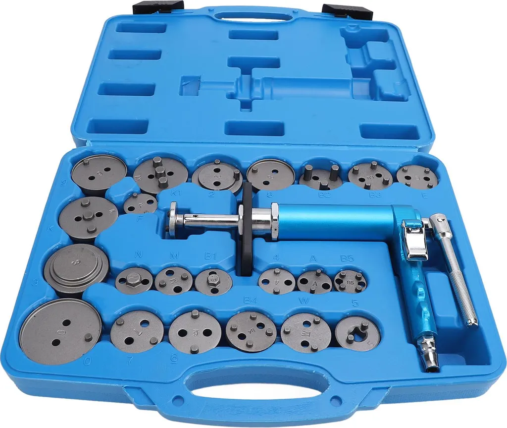 Repousse-piston pneumatique : finis les pistons bloqués - Kit 24 pcs