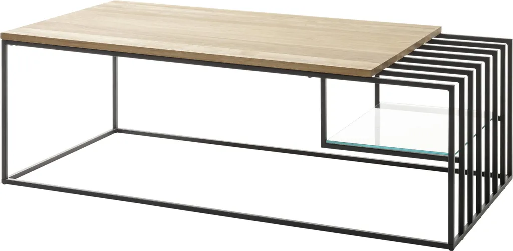 Table basse chêne massif JUBA : solidité et design pour votre salon