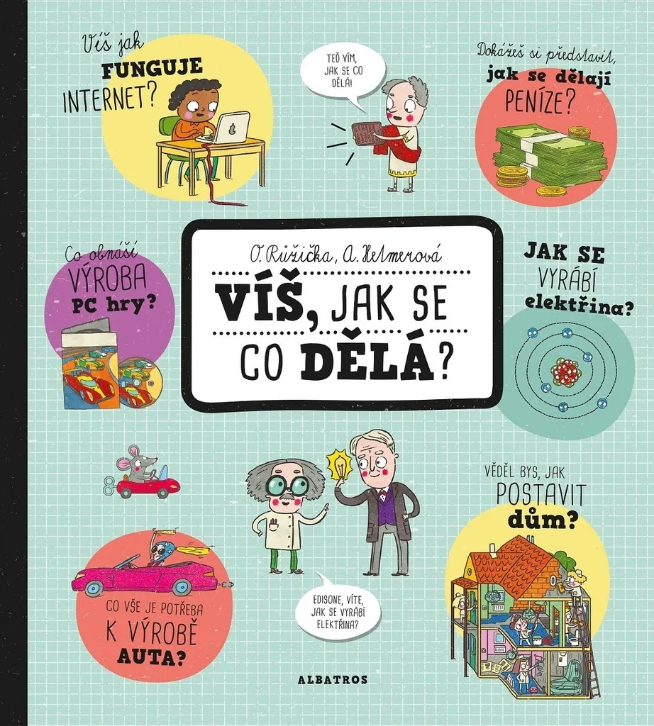 Livre pour répondre aux pourquoi des enfants sur la création des objets