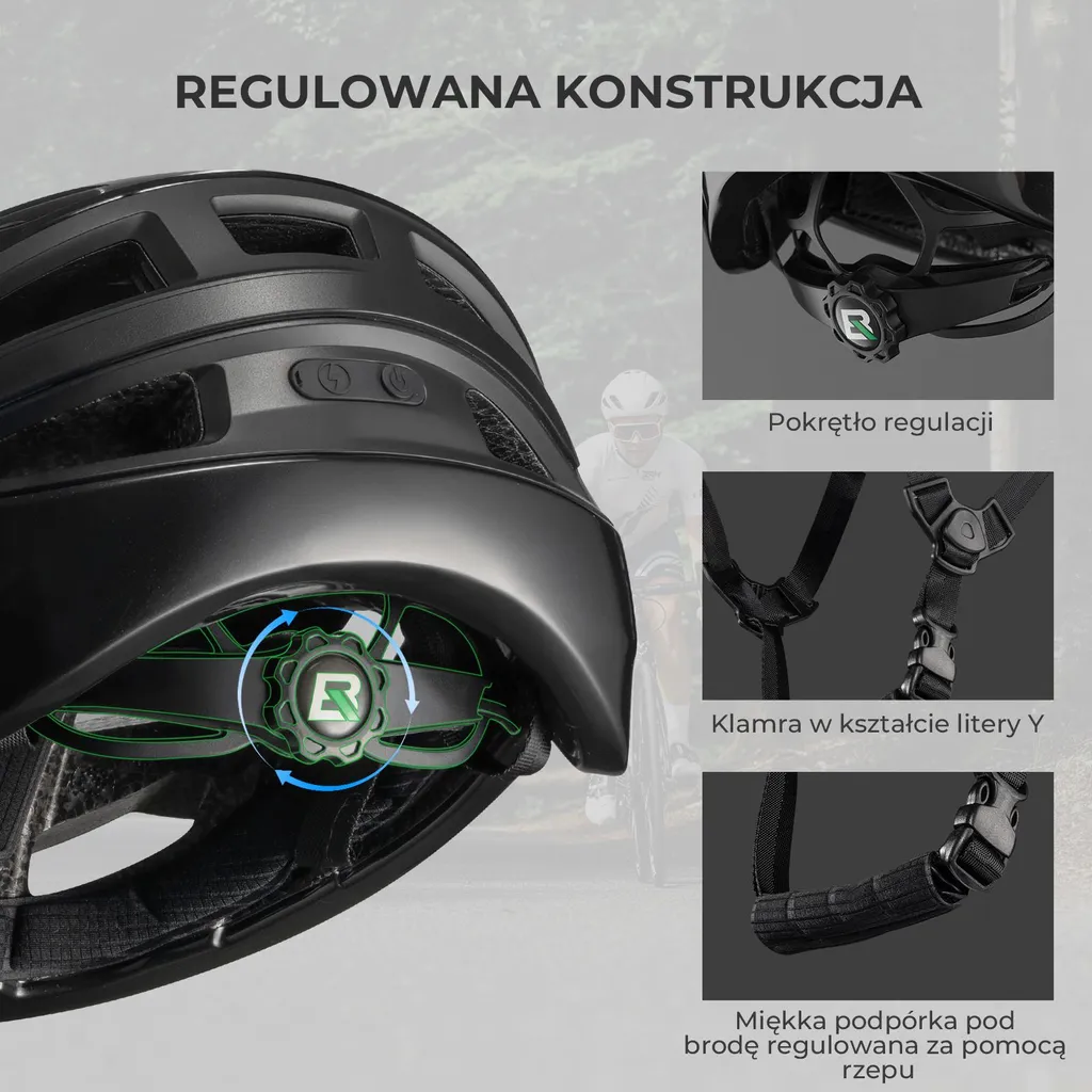 Casque de vélo intelligent LED télécommande sans fil sécurité optimale