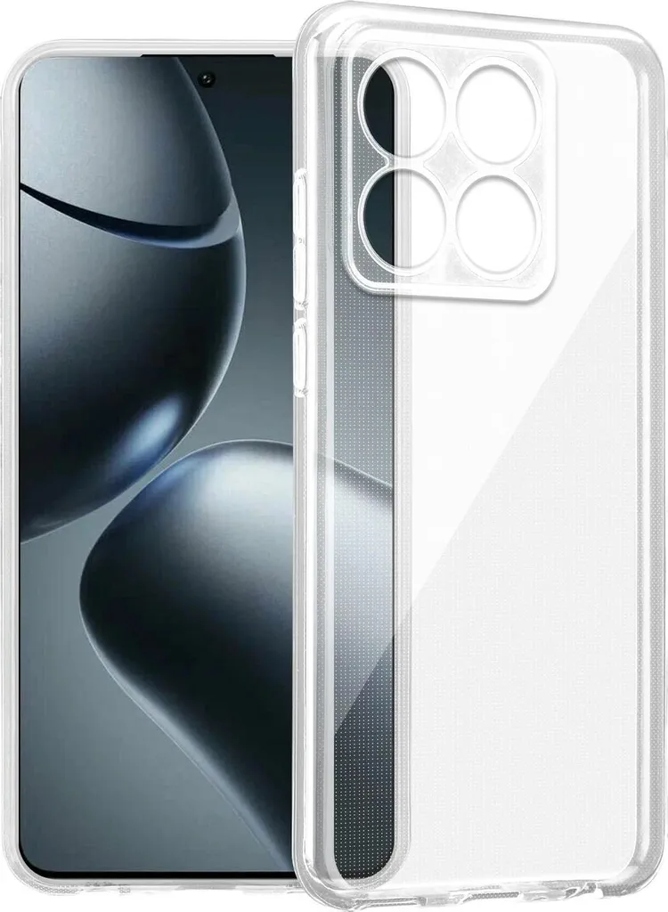 Cadorabo custodia per Xiaomi 14T custodia in silicone per telefono cellulare copertura fatta di [mai ingiallire tecnologia], antigraffio e antiurto copertura protettiva COMPLETAMENTE TRASPARENTE