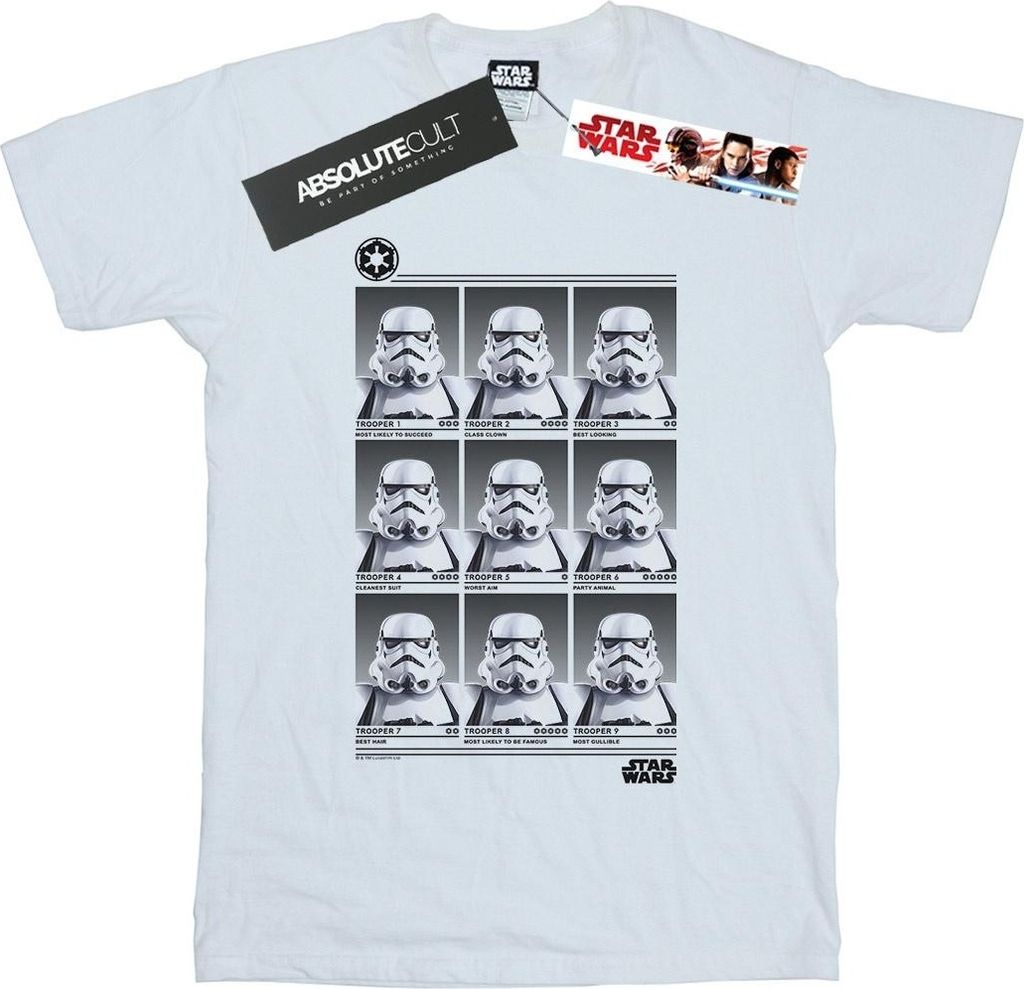 Star Wars - T-Shirt für Damen BI44856 (3XL) (Weiß)